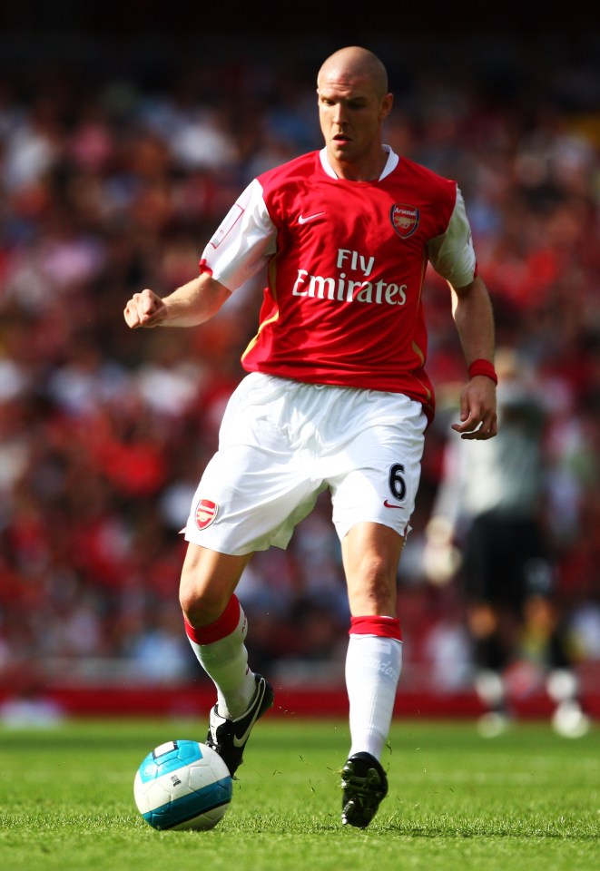 Philippe Senderos played for Arsenal between 2003 and 2010