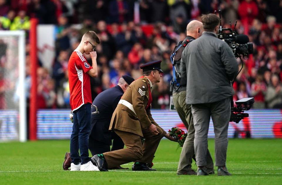 Forest paid their respects to the fallen soldiers who died during the wars