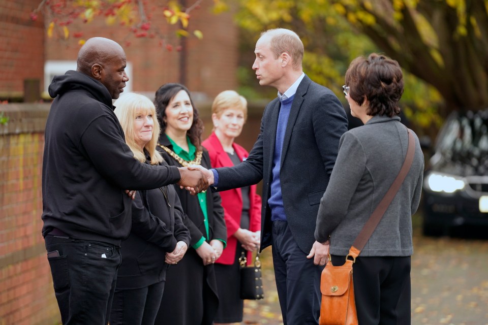 The Prince of Wales visited The Hideaway Youth Project in Moss Side to see their efforts to reduce crime