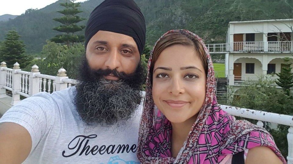 Ramandeep Kaur Mann murdered her husband Sukhjit Singh, pictured left, after she poisoned his Biryani curry