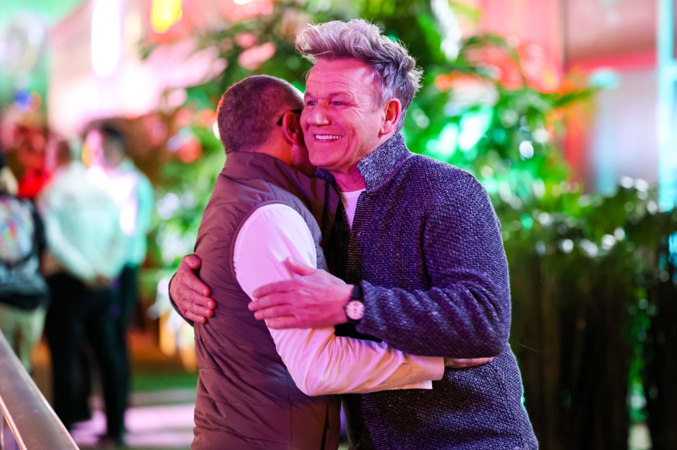 Gordon Ramsey is among the celebrities in Vegas to enjoy the F1