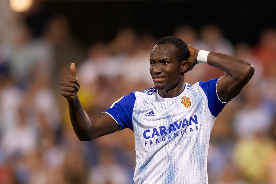 Dwamena enjoyed a career in Spain with Levante and Real Zaragoza (pictured)