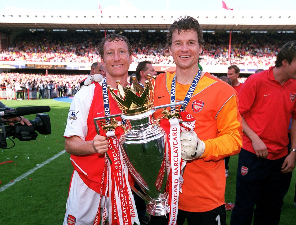 Ray Parlour won three Premier League titles and three FA Cups with Arsenal