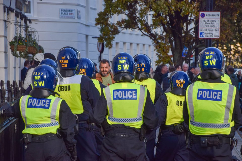 Cops have vowed a 'significant' operation to deal with nationwide 'day of action' demos