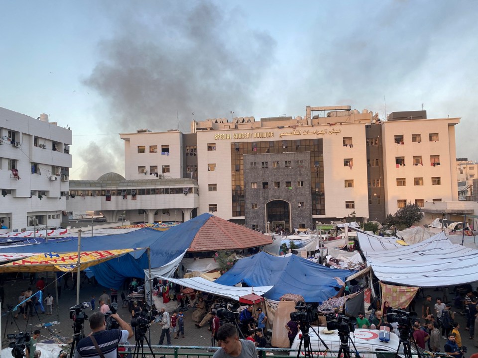 Israel called the al Shifa hospital in Gaza the 'beating heart' of Hamas as they launched a special forces raid last night