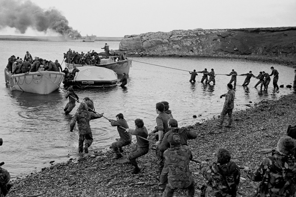 Argentina invaded the Falklands in 1982 – prompting the Falklands War