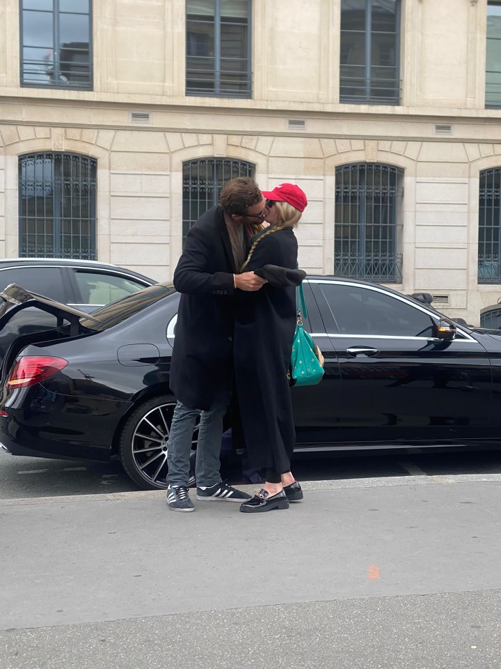 Sophie and Peregrine shared a kiss in Paris