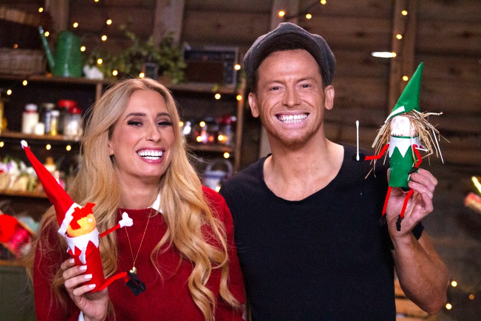 Stacey Solomon’s Crafty Christmas has the star inviting friends over to make decorations on a budget