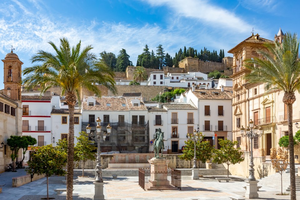 Antequera is a one-hour drive from Malaga Airport