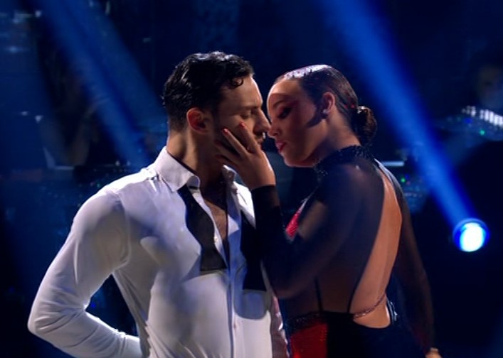 Strictly fans were convinced Ellie and Vito ‘kissed’ on live TV