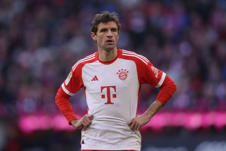 Thomas Muller has scored one goal for Bayern Munich this season