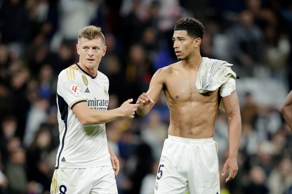 Toni Kroos is another experienced pro to help guide the young players at the Bernabeu