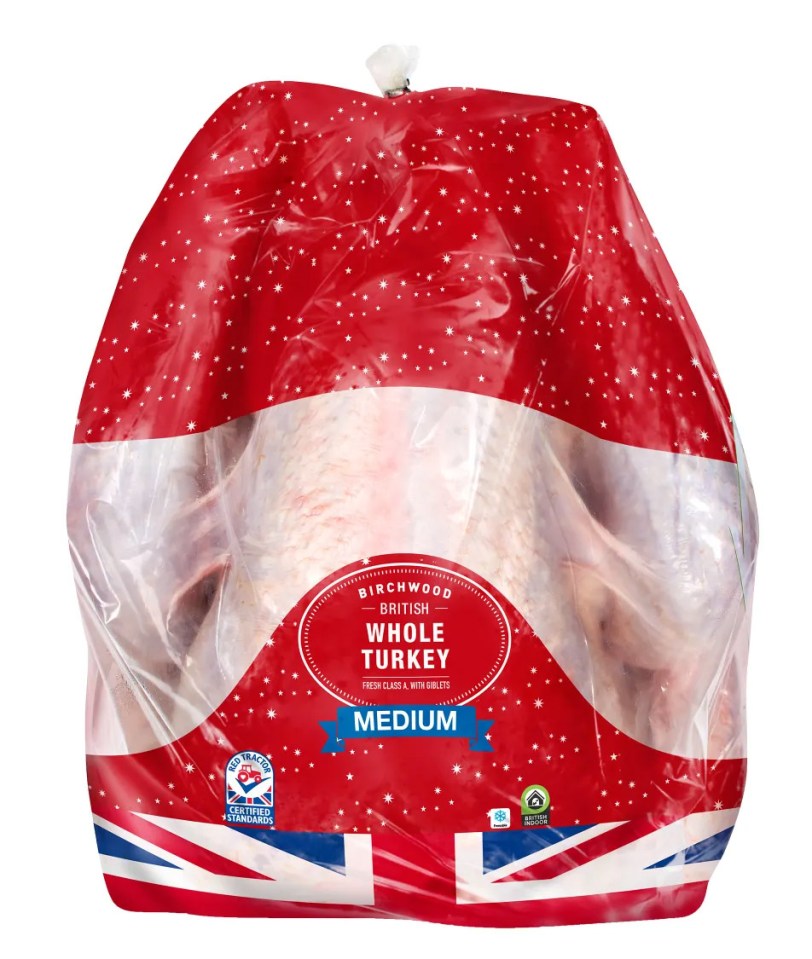 Lidl Birchwood Medium Whole Turkey