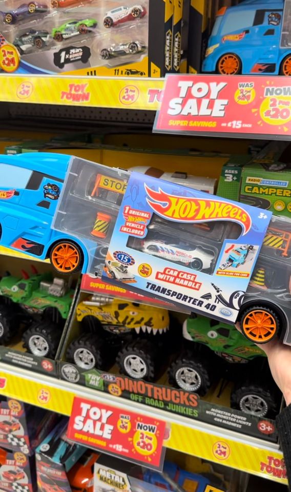 Fan-favourites such as Barbie and Hot Wheels can be bagged in the B&M toy sale