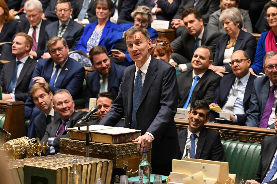 Chancellor of the Exchequer Jeremy Hunt delivered his Autumn Statement in the House of Commons