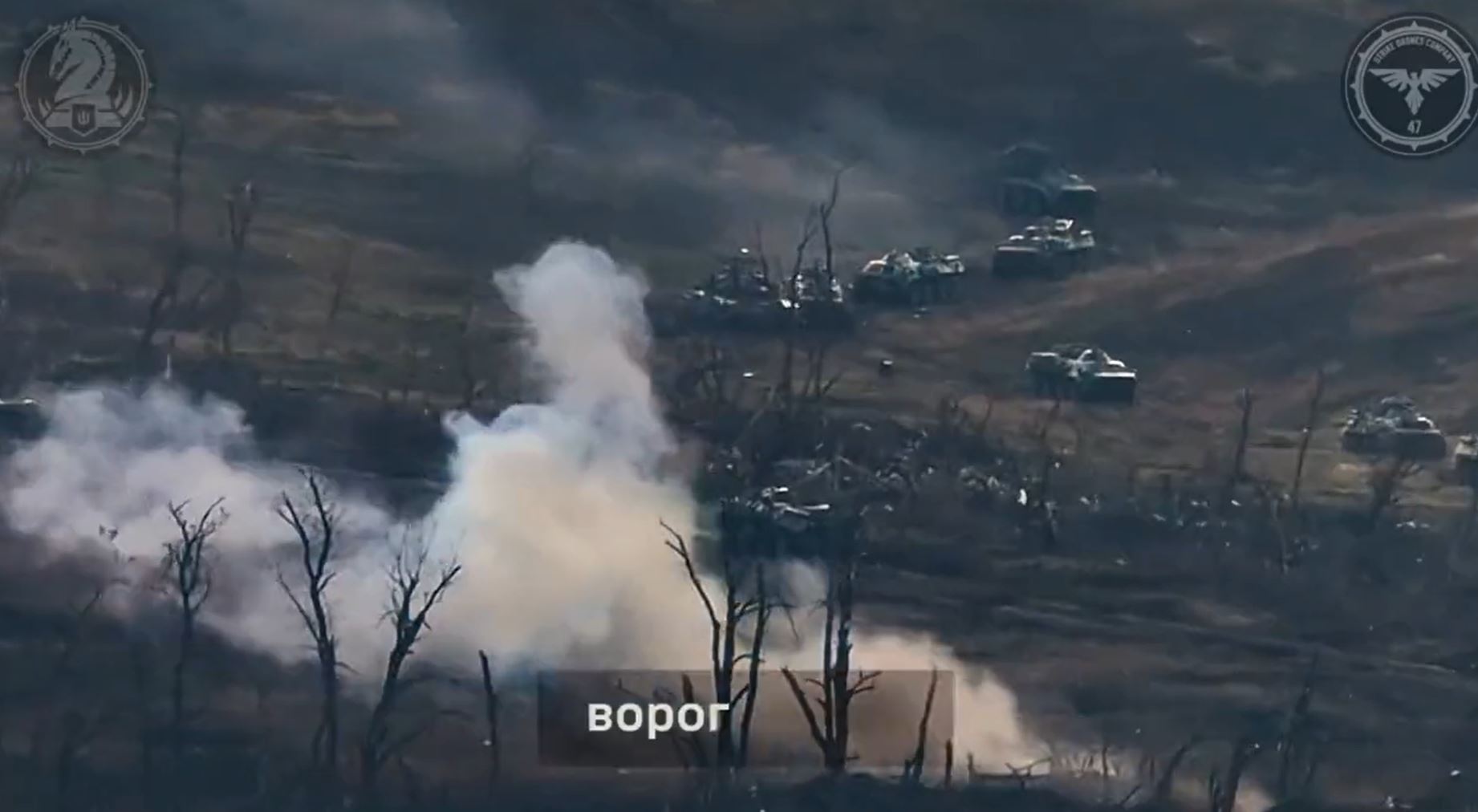 Russia tanks advance in columns towards the city as Ukraine wipes out the nearest in November