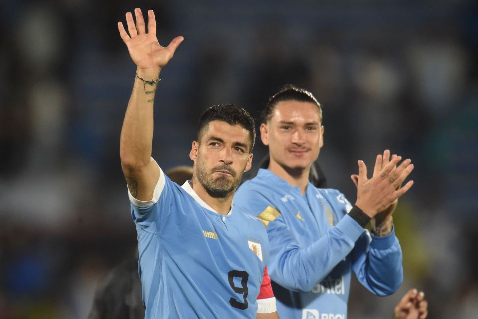 Luis Suarez has named Darwin Nunez as 'one of the best No9s in the world'