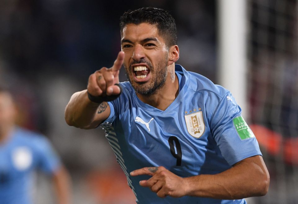 Suarez made his 138th international cap