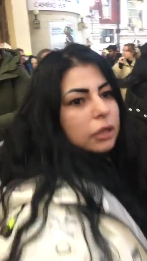 Police are hunting to find this woman after she screamed: ‘Death to all the Jews’