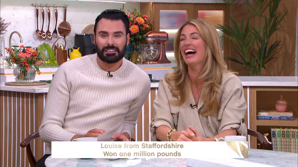 Rylan and Cat spoke to a competition winner - who won a huge amount