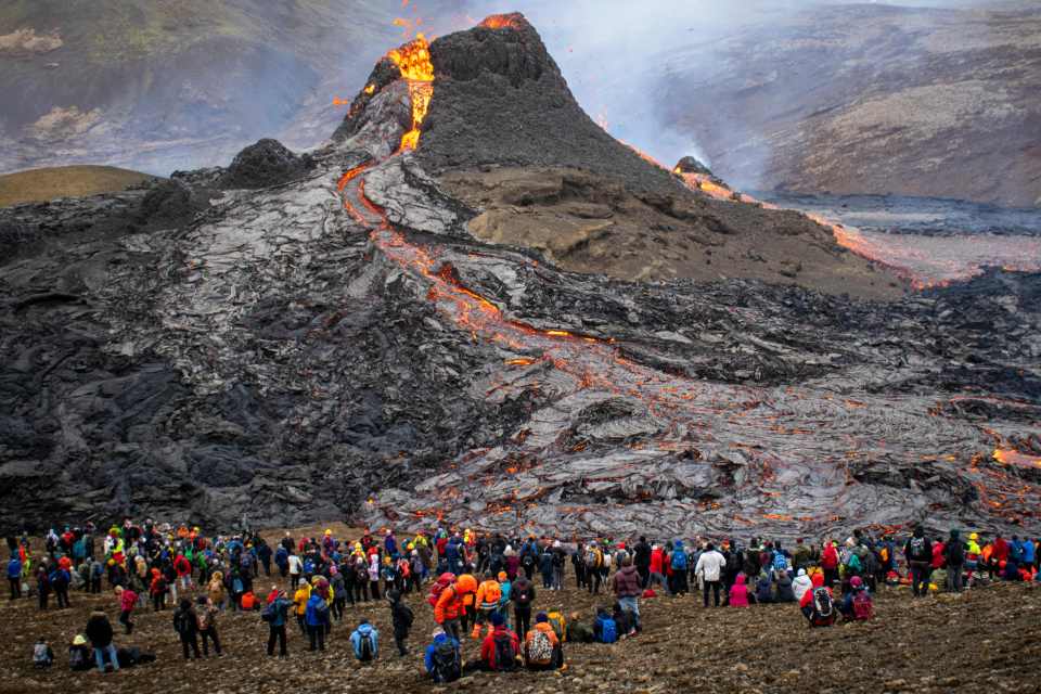 The Fagradalsfjall volcano in Iceland is on course for its fourth eruption in two years