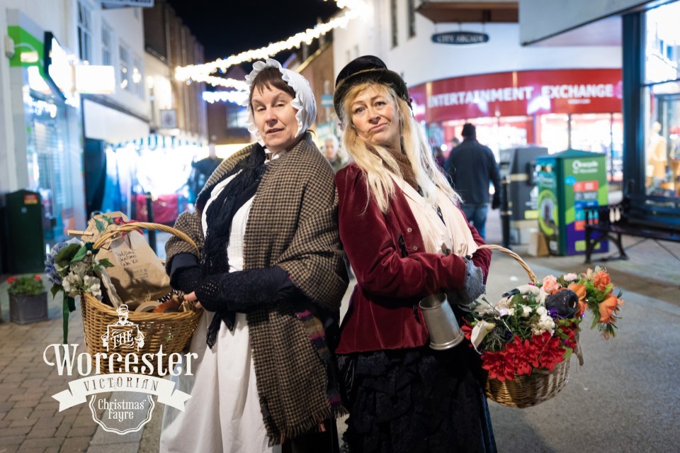 The Worcester Victorian Christmas Fayre is home to over 200 stalls