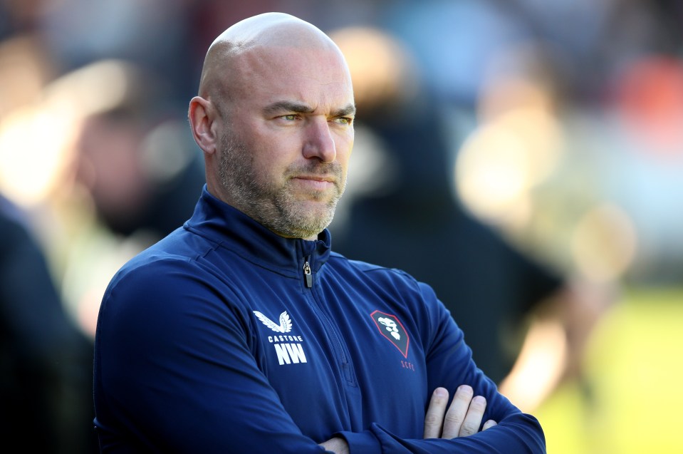 Manager Neil Wood was sacked following the 5-1 defeat to Tranmere on Boxing Day