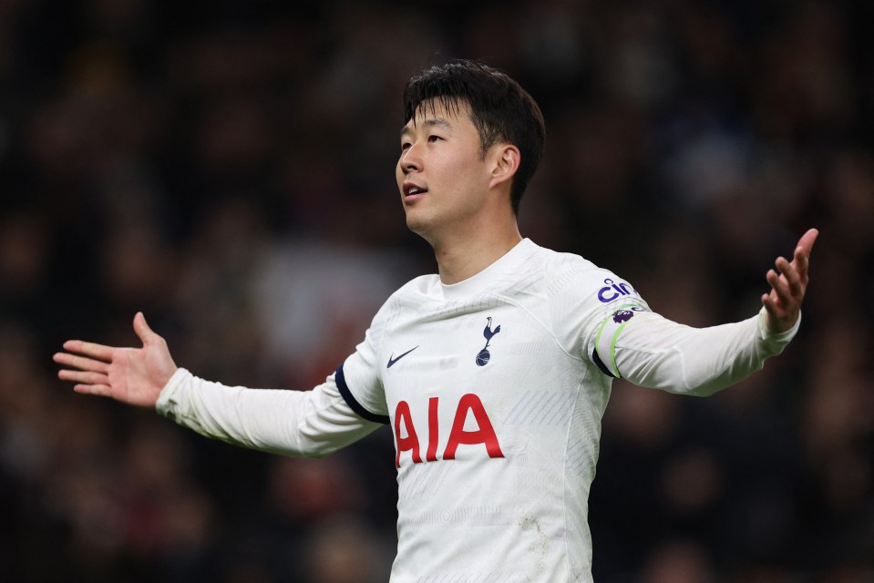 Son Heung-Min made it 4-0 from the spot