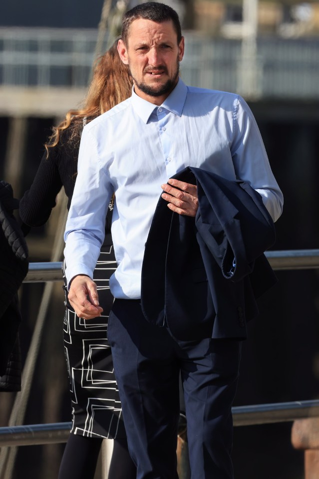 Jacques outside Newcastle Crown Court yesterday