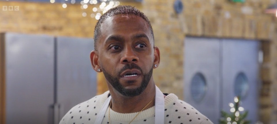 Richard Blackwood is back in the famous Masterchef kitchen