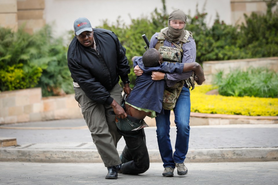 Christian led the clearance of a 13-storey car park, securing the area and rescuing more survivors