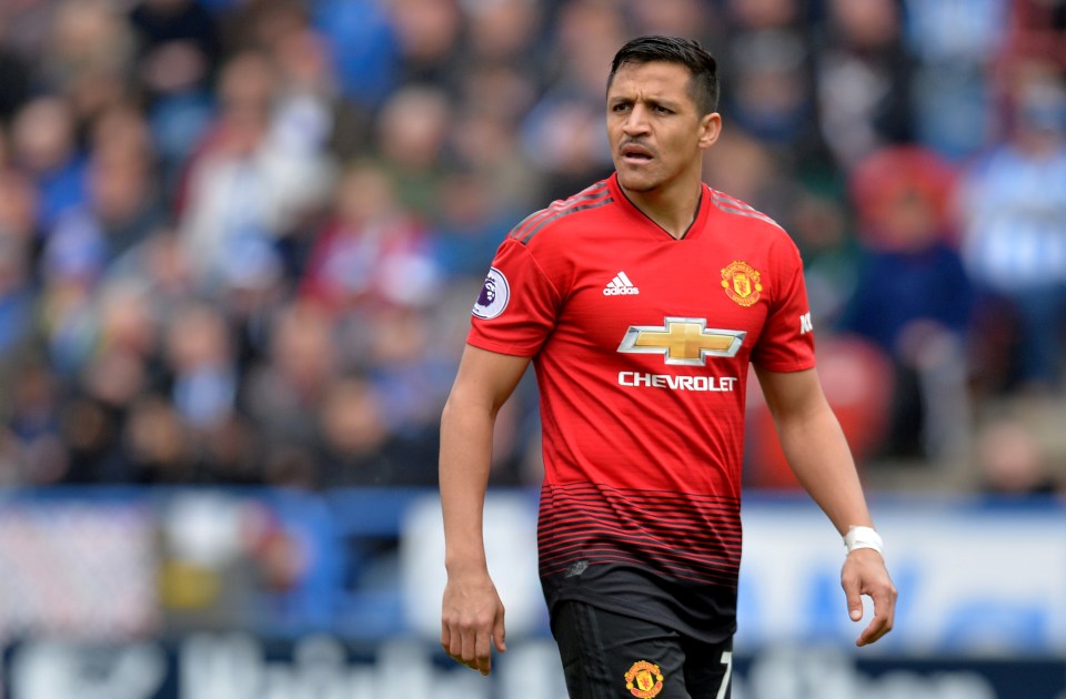 Alexis Sanchez endured an unhappy spell at Man Utd