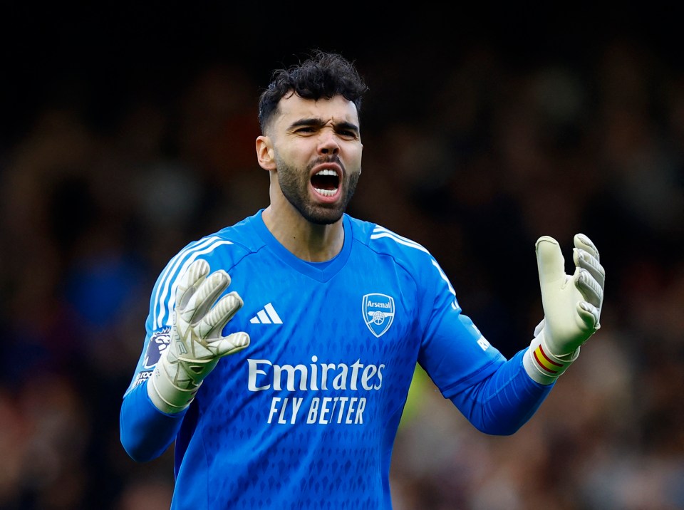 David Raya was Arsenal’s best player despite conceding two goals