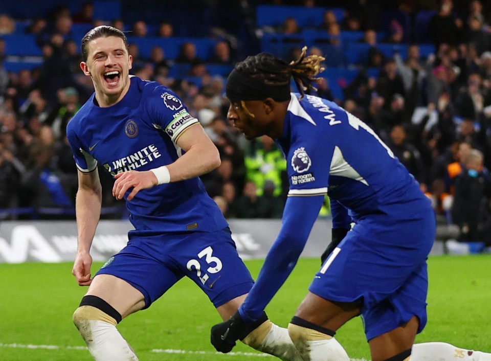 Noni Madueke revealed what he told Connor Gallagher before he took the penalty against Crystal Palace