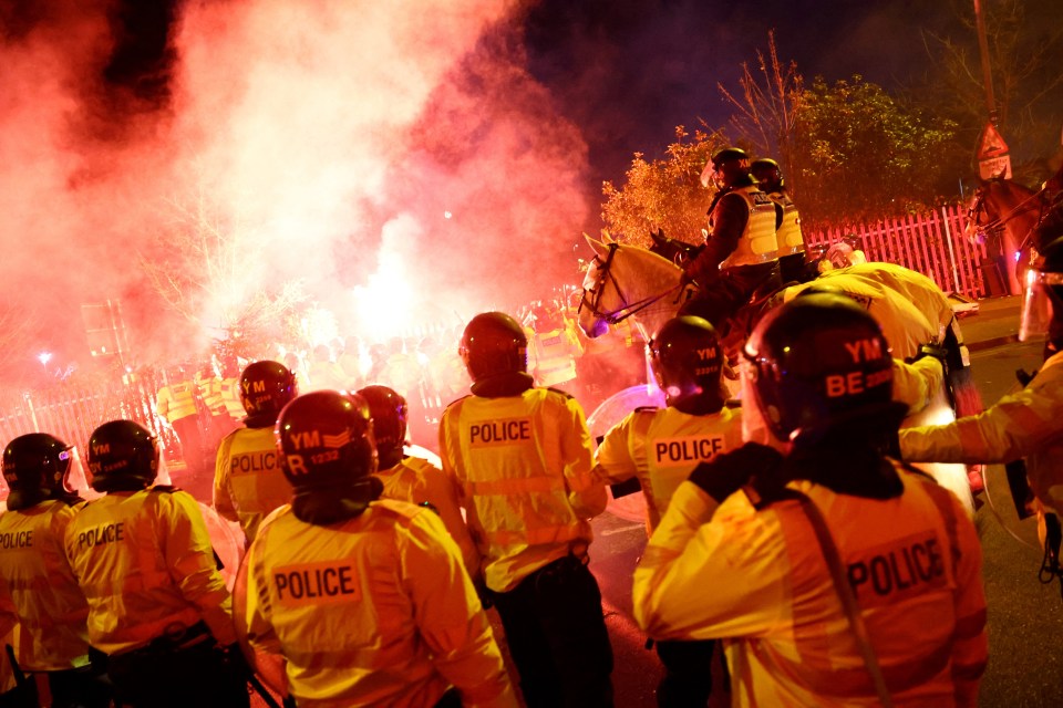 The clashes outside Aston Villa’s stadium were the worst in the UK for 20 years