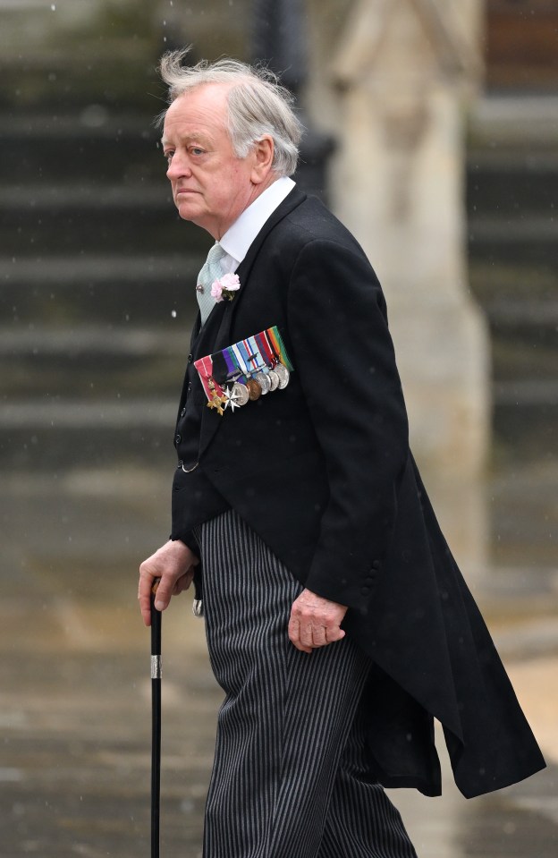 Andrew arrives at Westminster Abbey for the Coronation of King Charles III and Queen Camilla