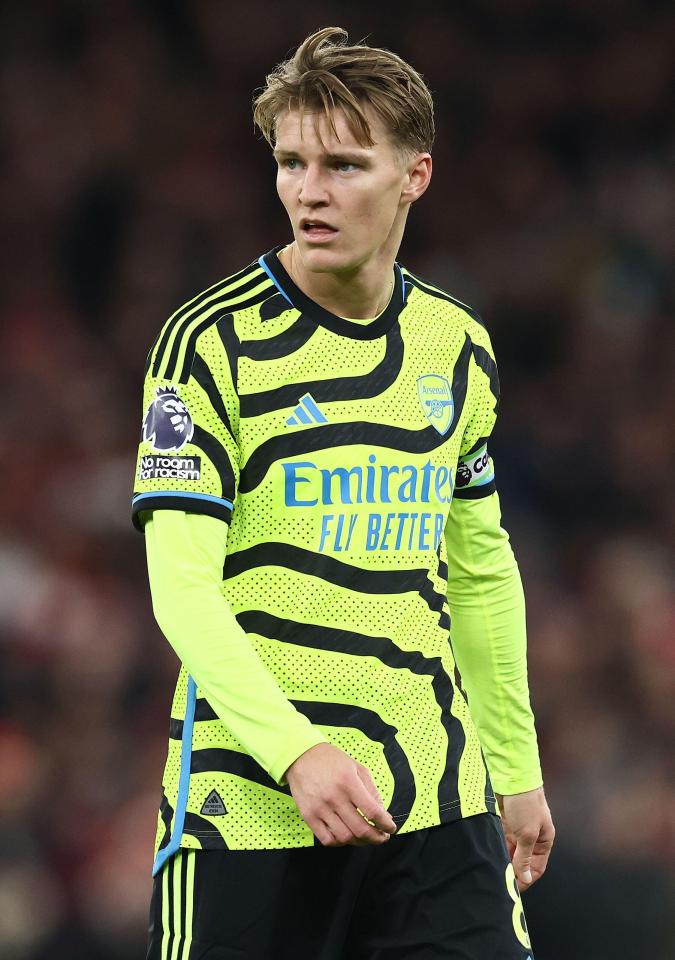 Odegaard who usually plays a more attacking role could play a defensive position