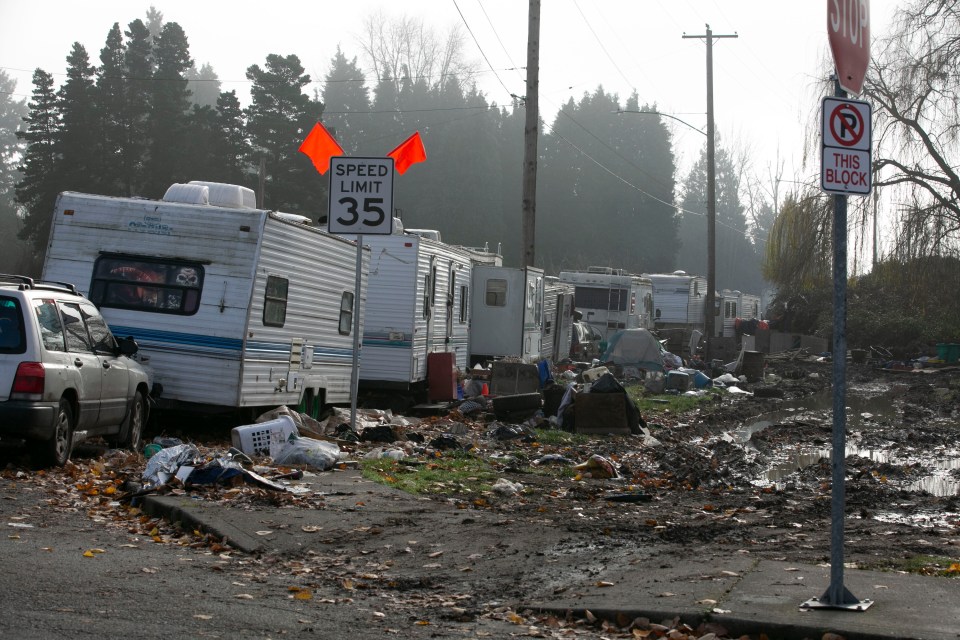 The US city of Portland has turned into a squalid, dirty and dangerous place after drugs were decriminalised in 2021