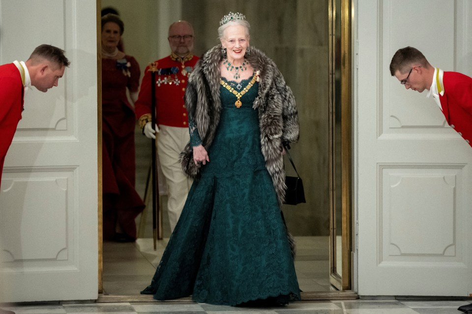 Denmark’s Queen Margrethe, 83, in November this year