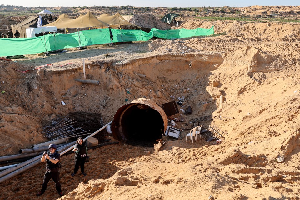 Huge boring machinery was smuggled into Gaza Strip to create the tunnels