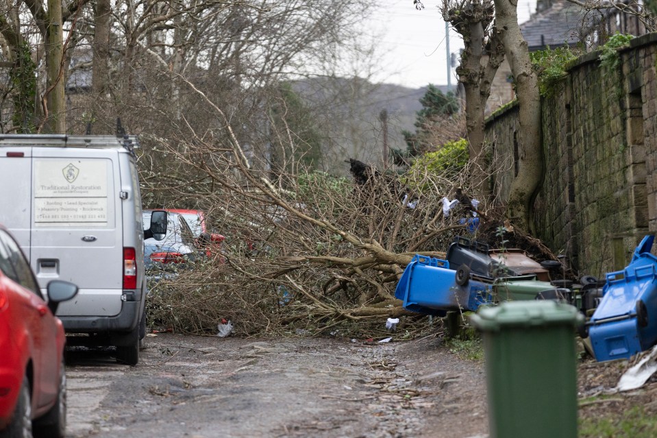 The tornado plunged Stalybridge into chaos