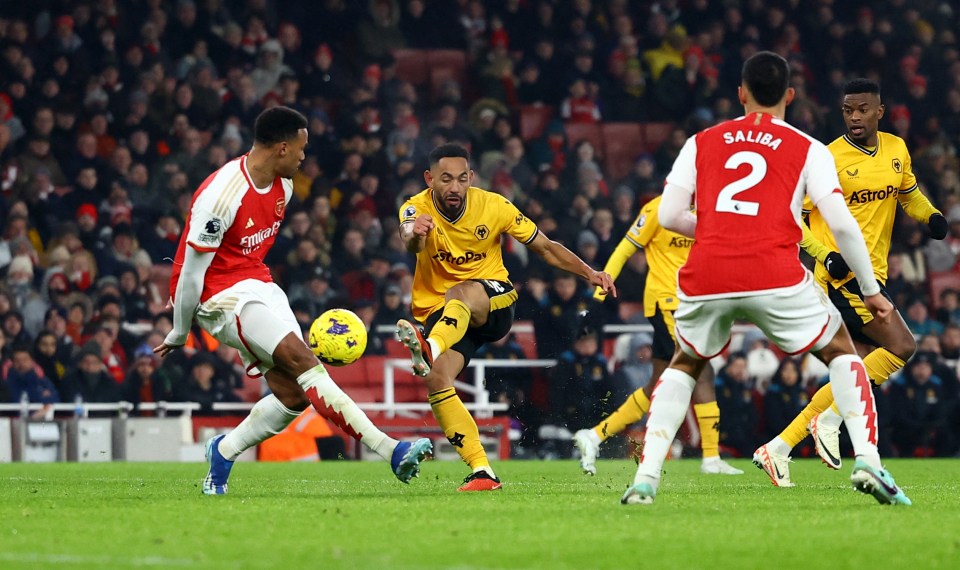 Wolves’ Matheus Cunha found the net to set up a nervy finish for the home fans