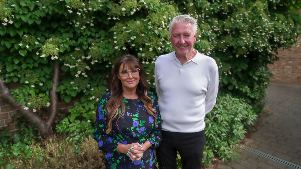 She recently guest hosted Homes Under The Hammer, seen here with Tommy Walsh