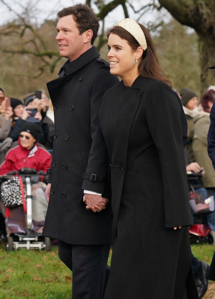 Princess Eugenie and her husband Jack Brooksbank