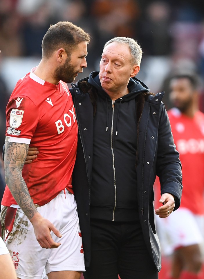 Steve Cook won promotion to the Premier League with Steve Cooper at Forest