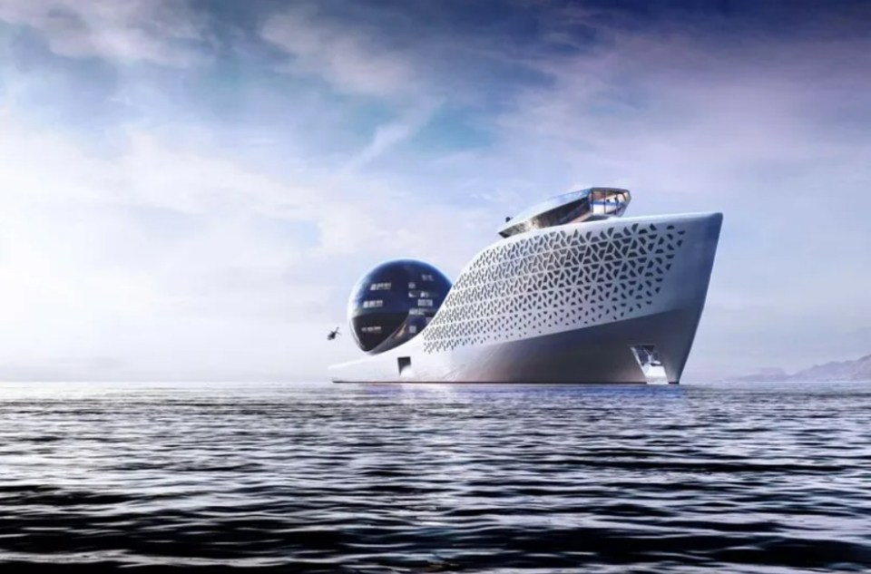 The Superyacht will have everything scientists will need to study and address problems such as climate change and pollution