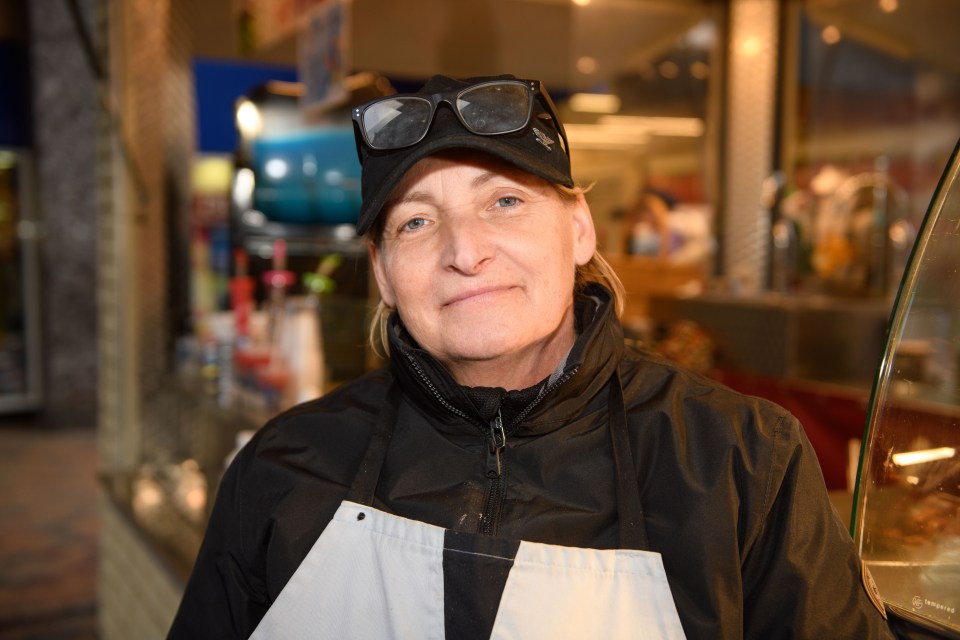 Carvery owner Jane Stevens says many of the 'homeless' have somewhere to live