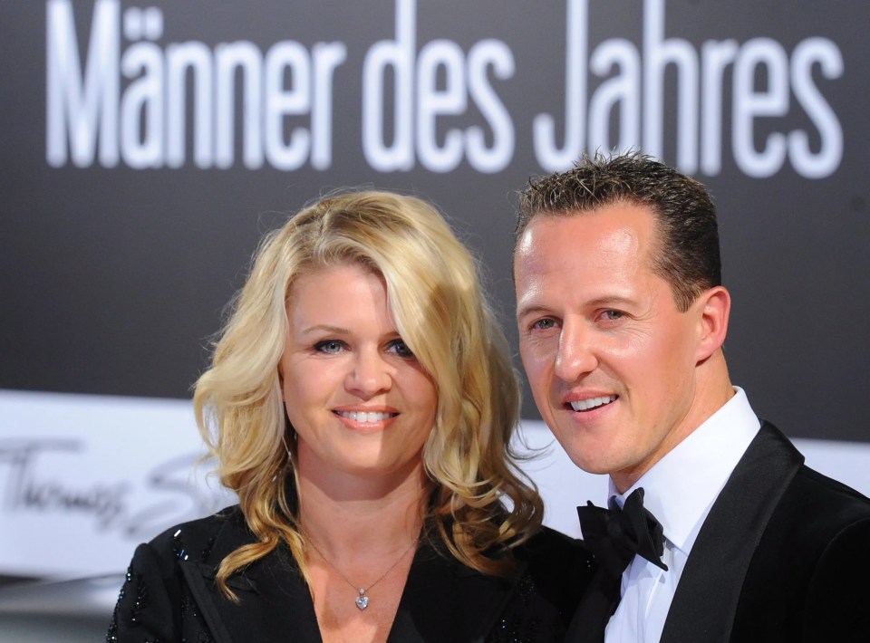 Corinna now manages Schumacher’s £500 million empire and her own business enterprise