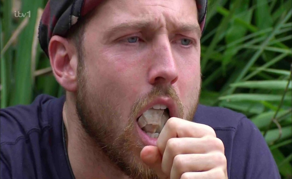 Sam took on a truly disgusting eating challenge before being crowned King