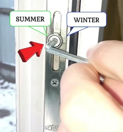 A man has shared a hack to "winter-proof" your windows, just by adjusting a secret button in the window frame